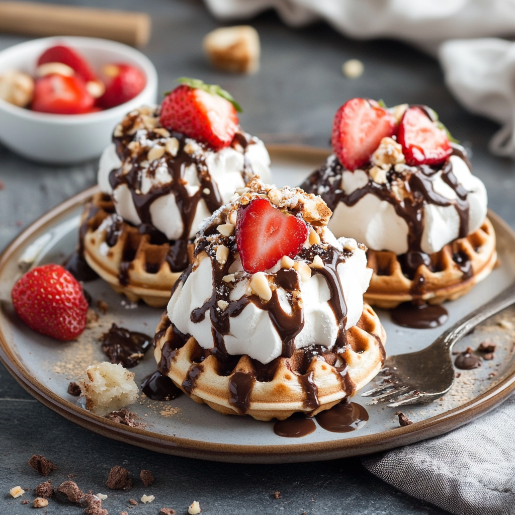 Mini waffle maker recipes