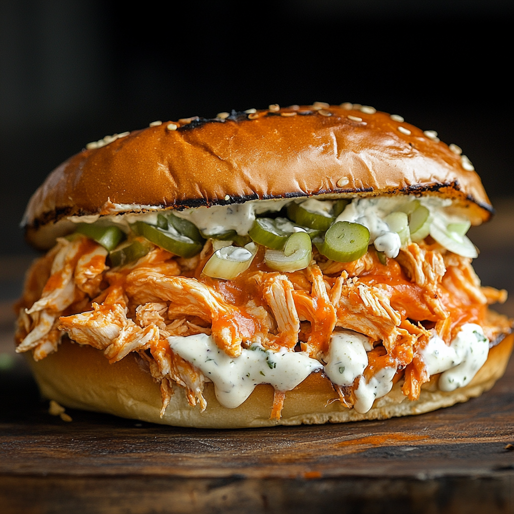 buffalo chicken sandwich​