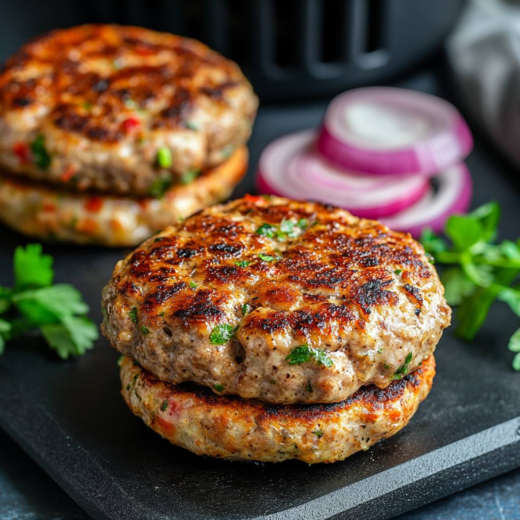 turkey burgers in air fryer